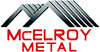 McElroy Metal logo — certified standing seam installer